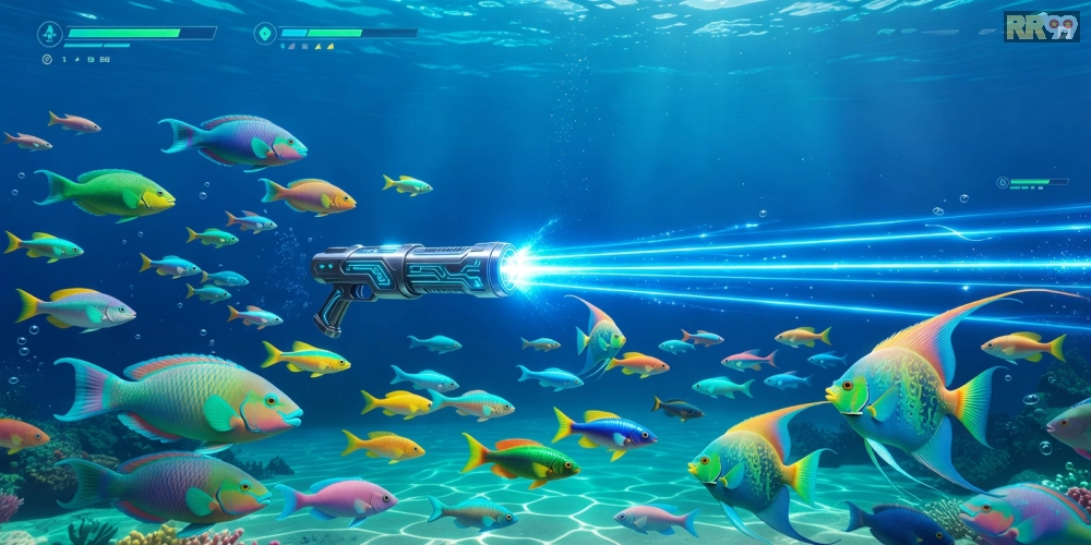 Giao diện bắn cá đại dương 69vn với hàng trăm loài cá đa dạng và hiệu ứng nổ tung hấp dẫn