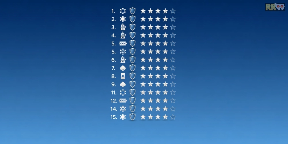 Top casino 69vn uy tín 2025 với các nền tảng hàng đầu được liệt kê rõ ràng