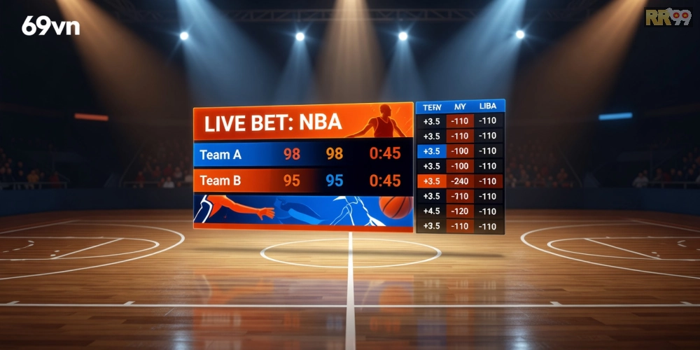 Hình ảnh cá cược bóng rổ trên 69vn với giao diện trực tiếp và tỷ lệ hấp dẫn