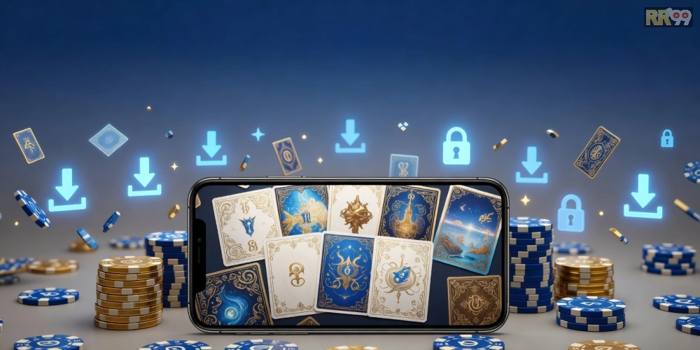 Khái niệm tải game bài 69vn được minh họa qua giao diện ứng dụng di động hiện đại