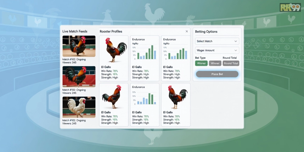 Giao diện trang web đá gà SV388 tích hợp 69vn chuyên nghiệp